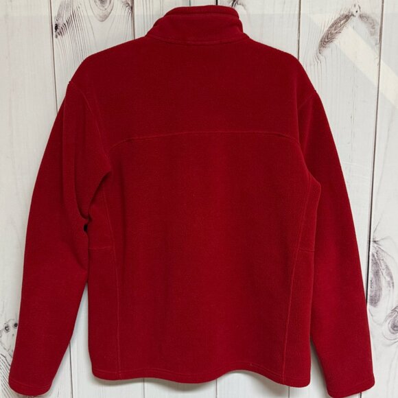 Patagonia Men’s Classic Synchilla Marsupial Fleece Pullover Red Medium EUC - Picture 2 of 10
